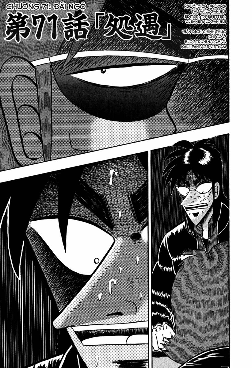 Tobaku Datenroku Kaiji Chapter 71 - Trang 2
