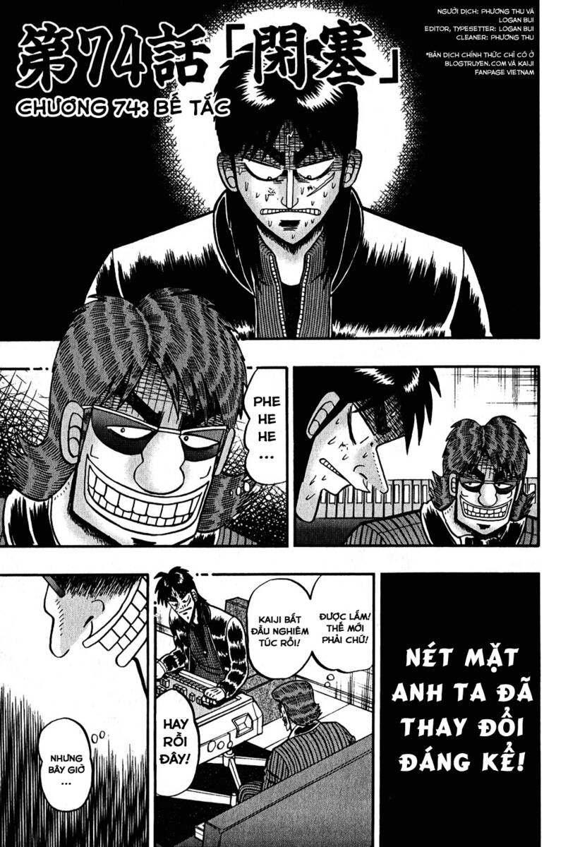 Tobaku Datenroku Kaiji Chapter 74 - Trang 2