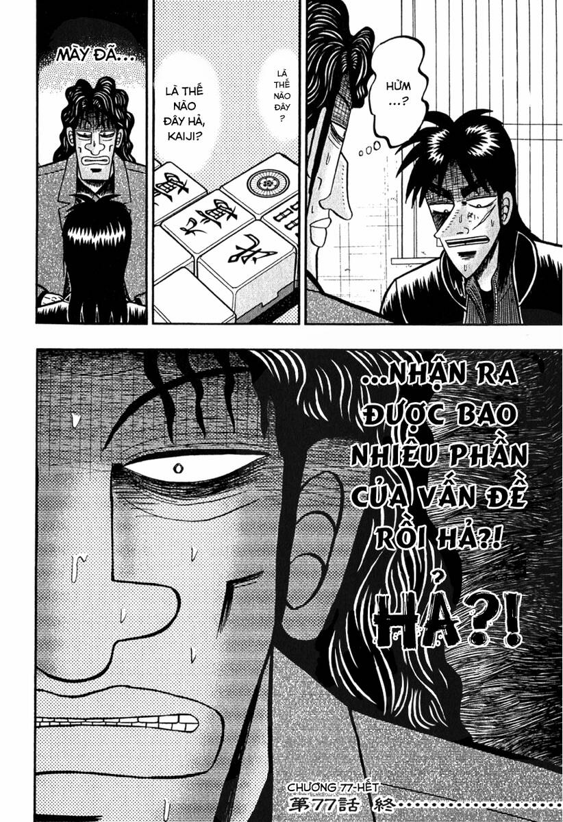 Tobaku Datenroku Kaiji Chapter 77 - Trang 2