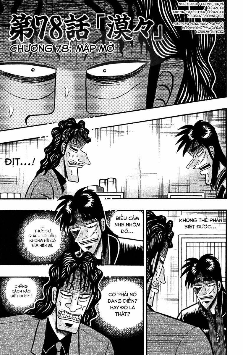 Tobaku Datenroku Kaiji Chapter 78 - Trang 2