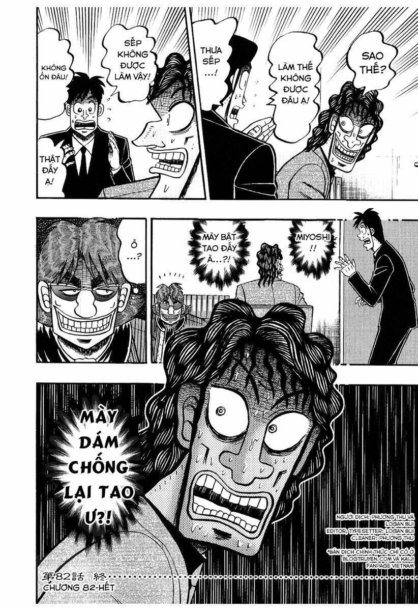 Tobaku Datenroku Kaiji Chapter 82 - Trang 2