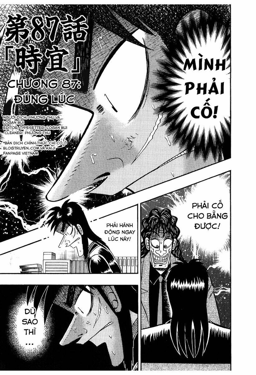 Tobaku Datenroku Kaiji Chapter 87 - Trang 2