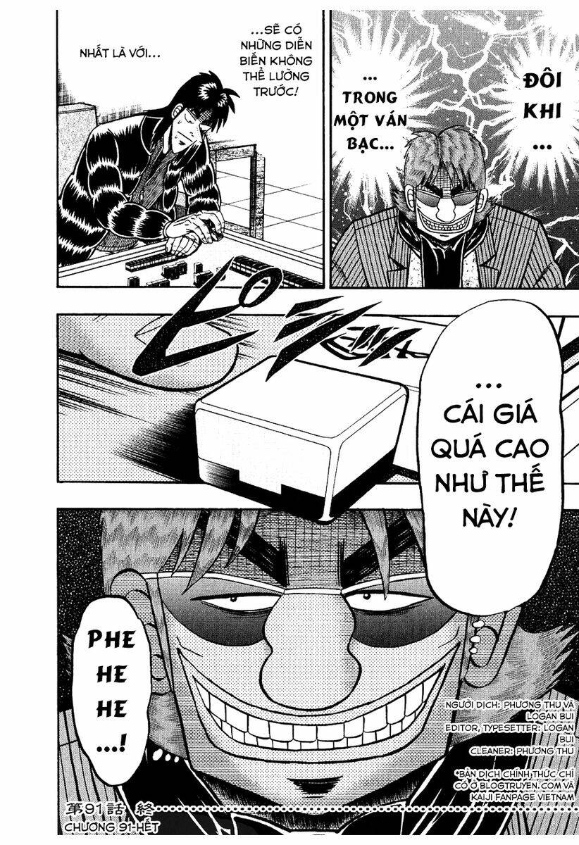 Tobaku Datenroku Kaiji Chapter 91 - Trang 2