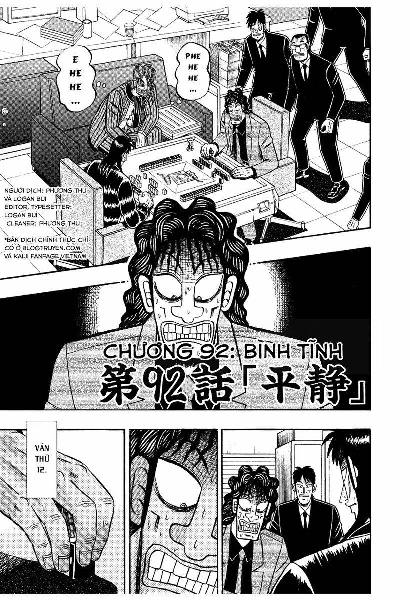 Tobaku Datenroku Kaiji Chapter 92 - Trang 2