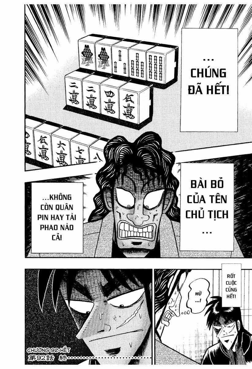 Tobaku Datenroku Kaiji Chapter 92 - Trang 2
