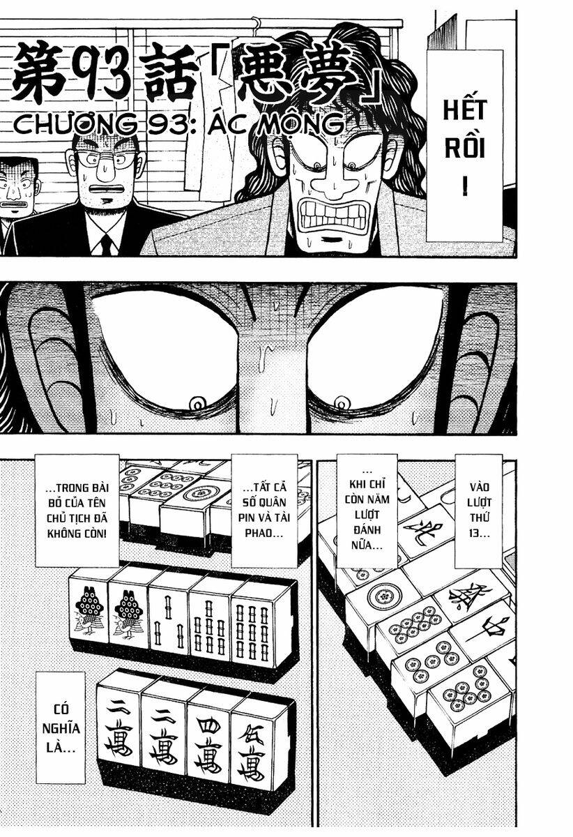 Tobaku Datenroku Kaiji Chapter 93 - Trang 2