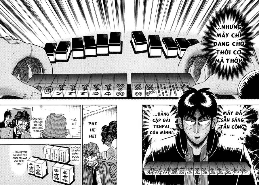 Tobaku Datenroku Kaiji Chapter 96 - Trang 2