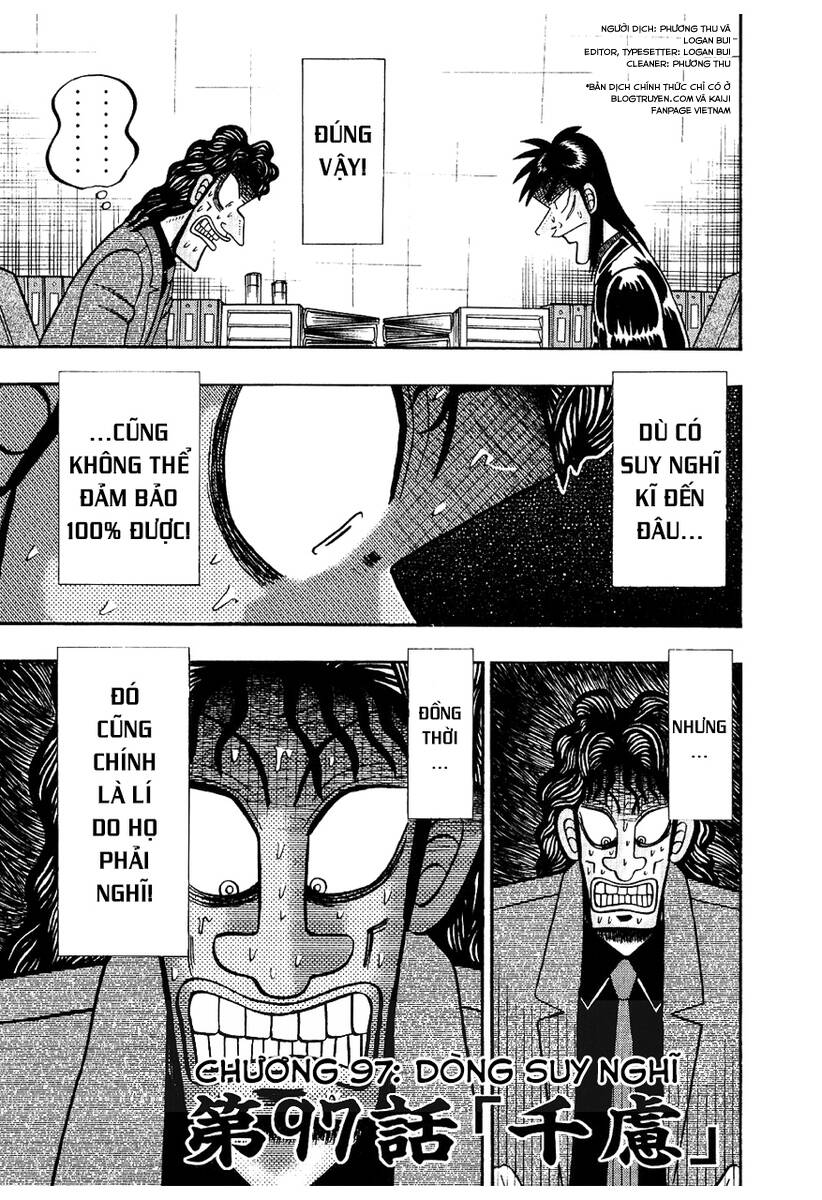 Tobaku Datenroku Kaiji Chapter 97 - Trang 2