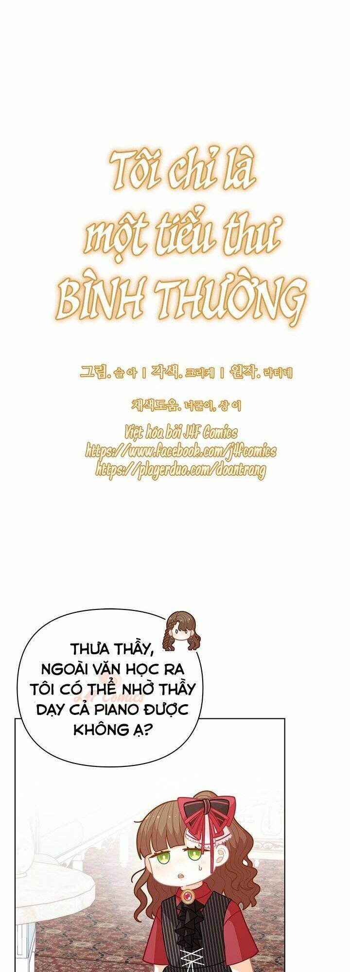 Tôi Chỉ Là Một Tiểu Thư Bình Thường Chapter 39 - Trang 2