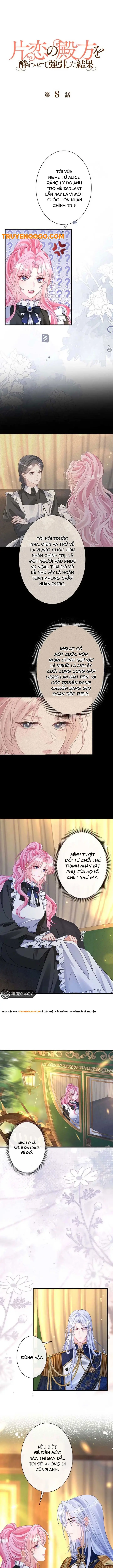Tôi Chuốc Say Anh Ấy Và Cưỡng Cầu Tình Yêu Đơn Phương Của Mình Chapter 8 - Trang 2