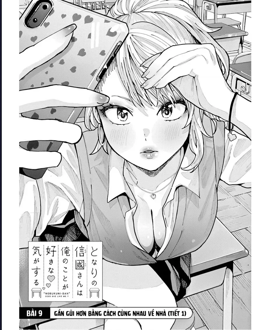 Tôi Có Cảm Giác Cô Bạn Nobukuni Bàn Bên Thích Mình Chapter 9 - Trang 2