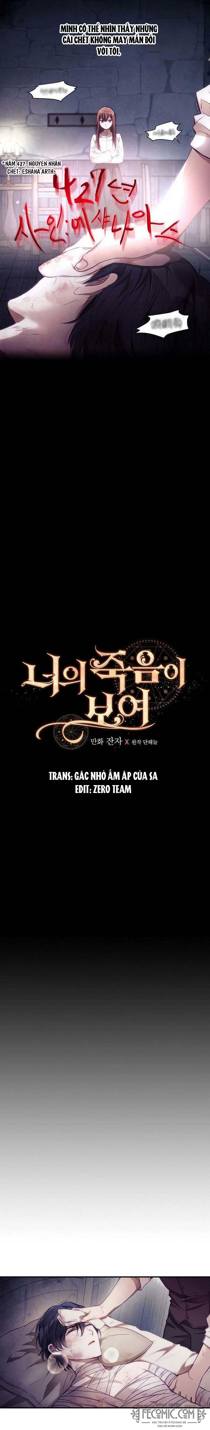 Tôi Có Thể Thấy Cái Chết Của Bạn Chapter 2.5 - Trang 2