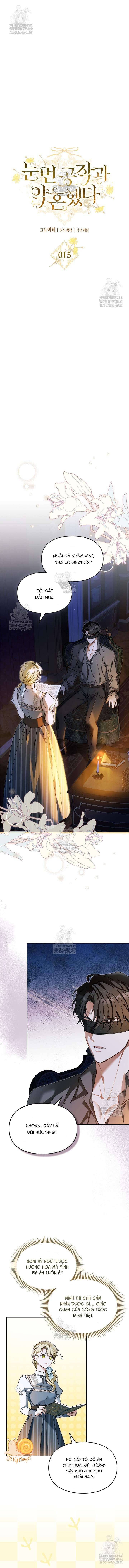 Tôi Đã Đính Hôn Với Vị Công Tước Mù Chapter 15 - Trang 2