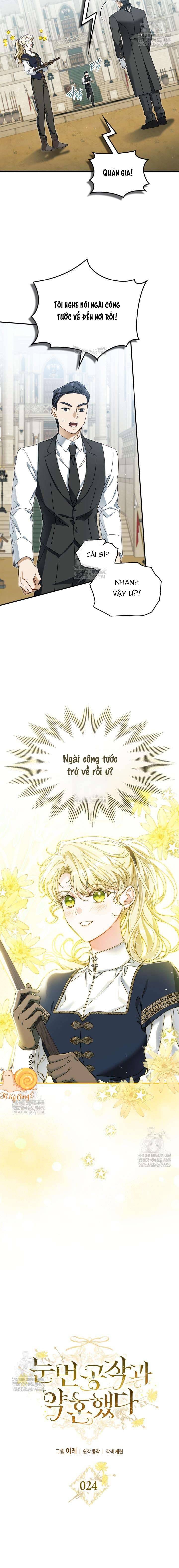 Tôi Đã Đính Hôn Với Vị Công Tước Mù Chapter 24 - Trang 2