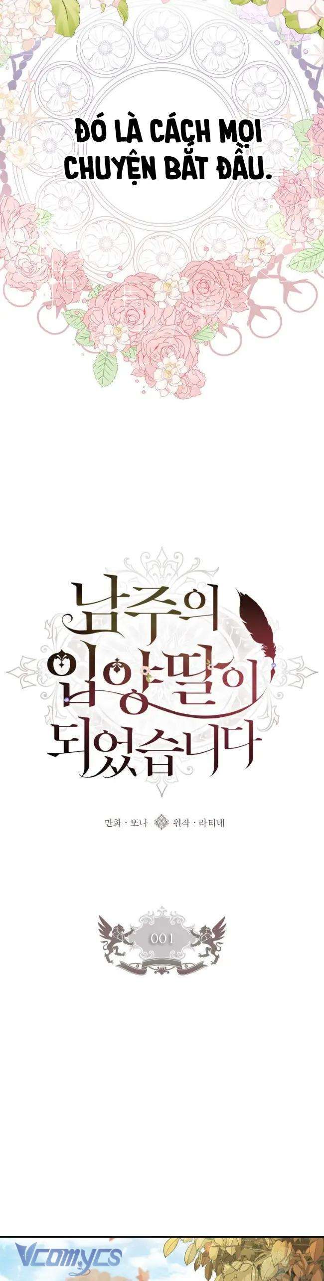 Tôi Đã Trở Thành Con Gái Nuôi Của Nam Chính Chapter 1 - Trang 2