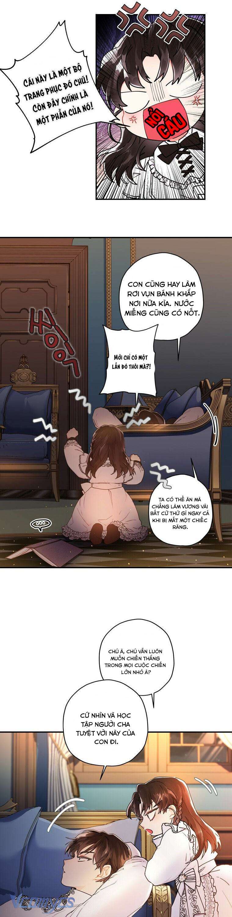 Tôi Đã Trở Thành Con Gái Nuôi Của Nam Chính Chapter 14 - Trang 2