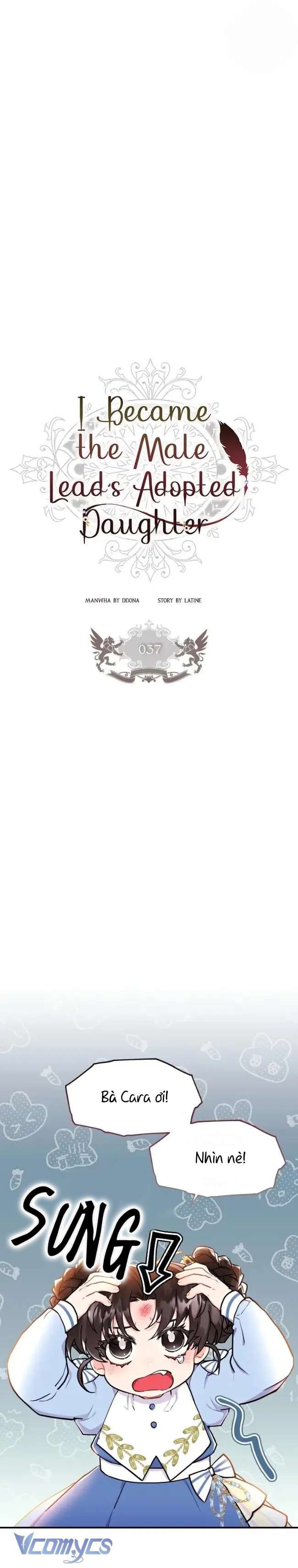 Tôi Đã Trở Thành Con Gái Nuôi Của Nam Chính Chapter 37 - Trang 2