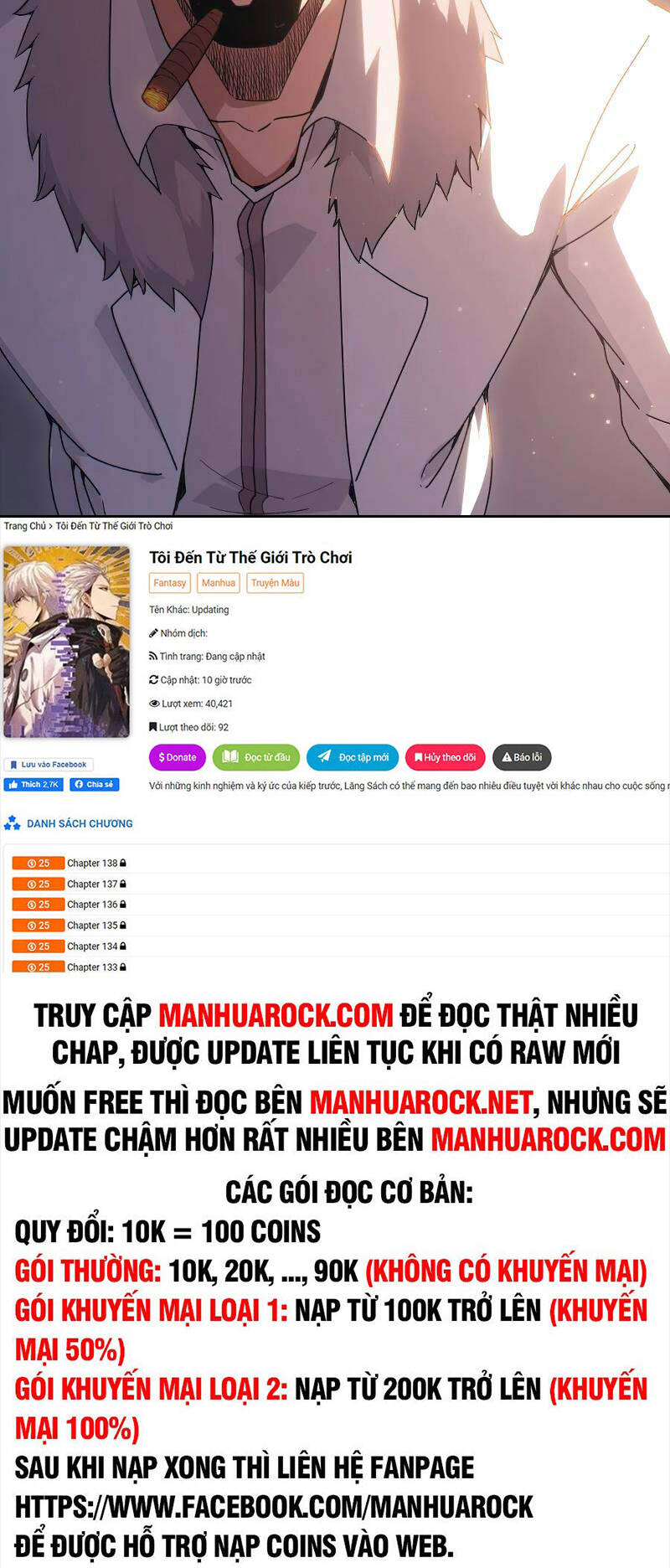 Tôi Đến Từ Thế Giới Trò Chơi Chapter 77 - Trang 2