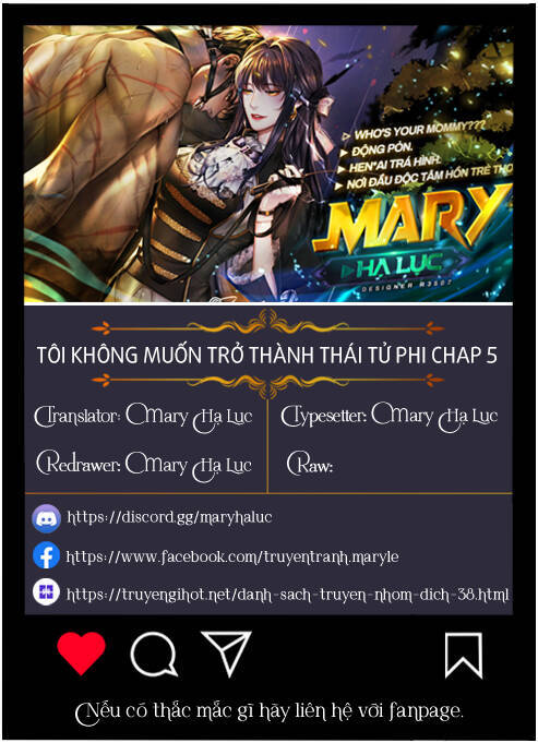 Tôi Không Muốn Trở Thành Thái Tử Phi Đâu Chapter 5.1 - Trang 2
