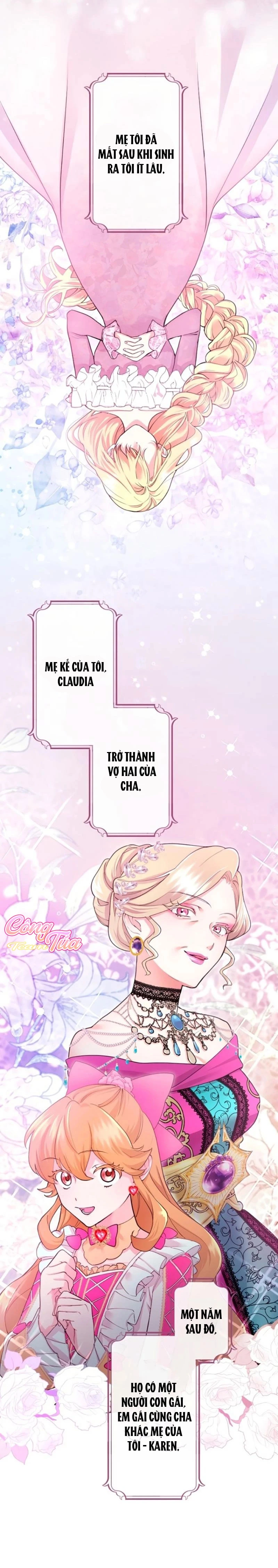 Tôi Là Người Mẹ Kế Vô Dụng, Nhưng Tôi Yêu Gia Đình Nhỏ Của Mình Vô Cùng! Chapter 1 - Trang 2