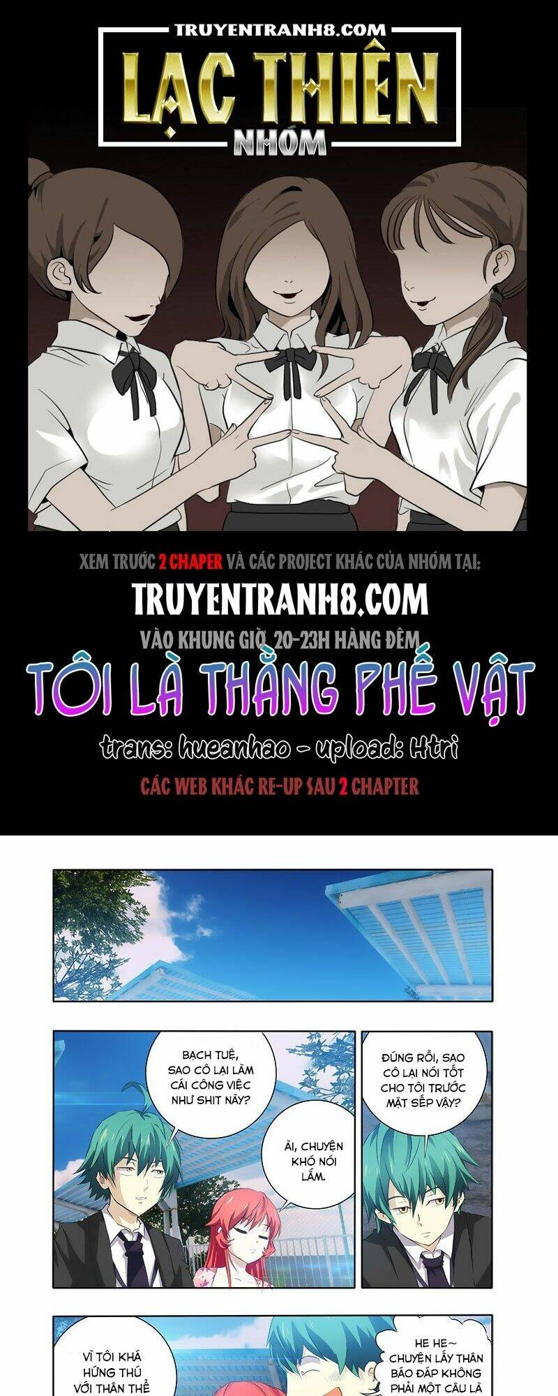 Tôi Là Thằng Phế Vật Chapter 4 - Trang 2