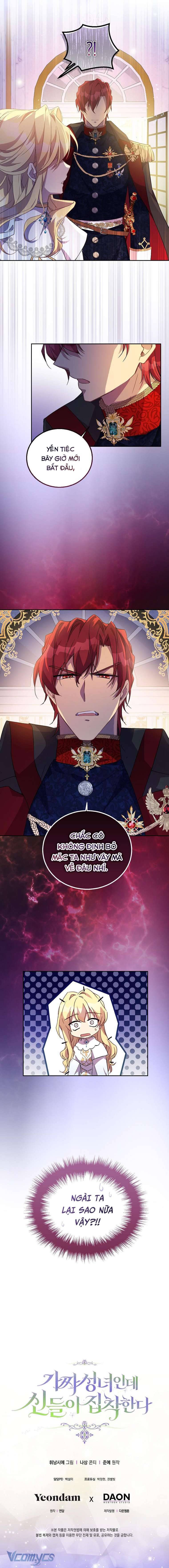 Tôi Là Thánh Nữ Giả Mạo Nhưng Các Vị Thần Lại Ám Ảnh Tôi Chapter 9 - Trang 2