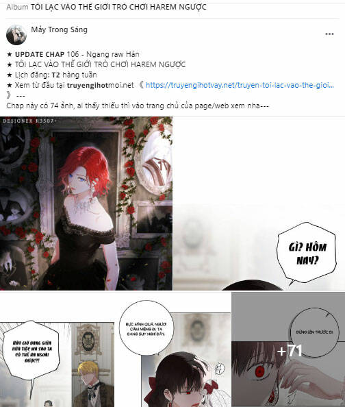 Tôi Lạc Vào Thế Giới Trò Chơi Harem Ngược Chapter 106.1 - Trang 2