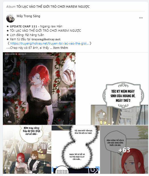 Tôi Lạc Vào Thế Giới Trò Chơi Harem Ngược Chapter 111.1 - Trang 2