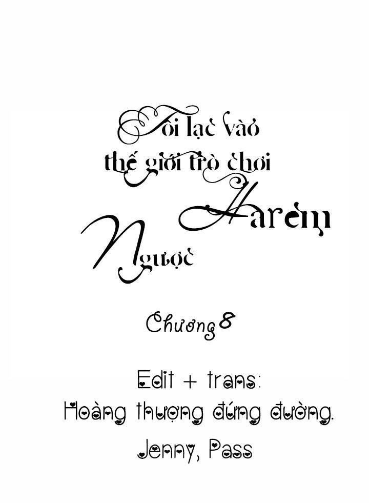 Tôi Lạc Vào Thế Giới Trò Chơi Harem Ngược Chapter 8 - Trang 2