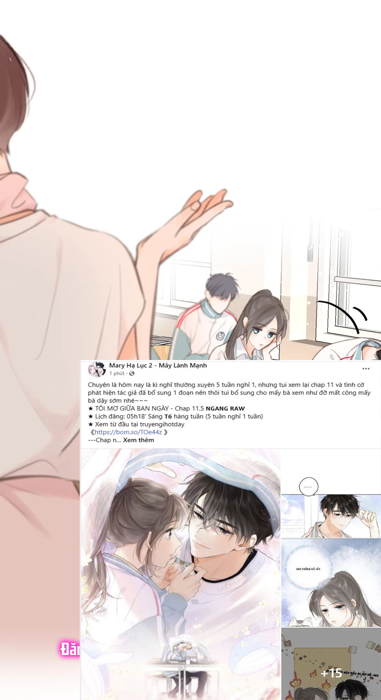 Tôi Mơ Giữa Ban Ngày Chapter 11.5 - Trang 2