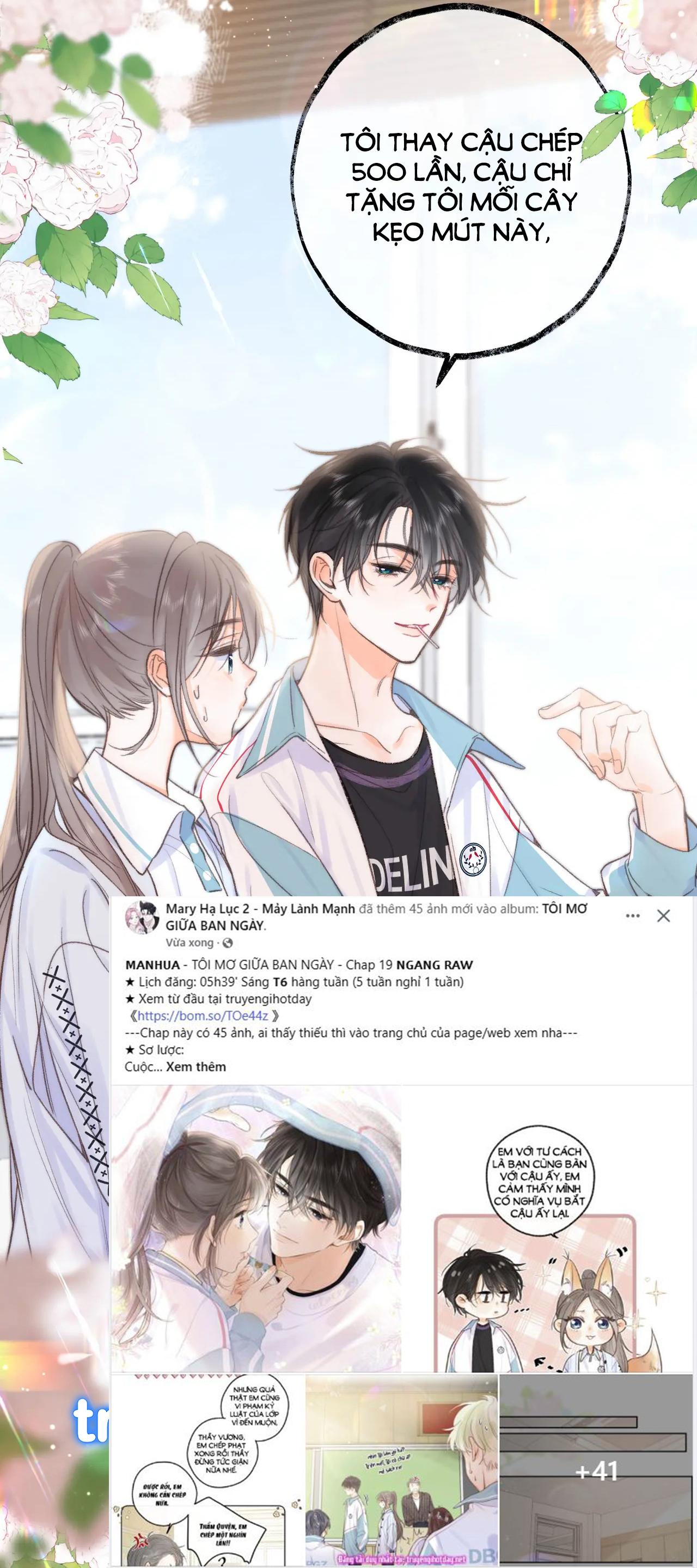 Tôi Mơ Giữa Ban Ngày Chapter 19.1 - Trang 2