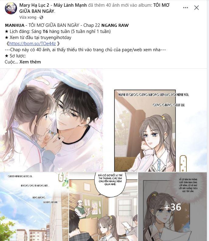 Tôi Mơ Giữa Ban Ngày Chapter 22.1 - Trang 2