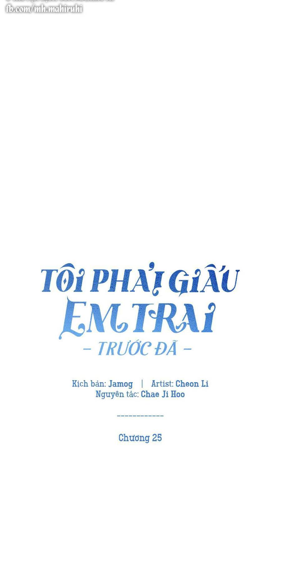 Tôi Phải Giấu Em Trai Trước Đã Chapter 25 - Trang 2