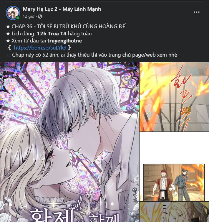 Tôi Sẽ Bị Trừ Khử Cùng Hoàng Đế Chapter 36.1 - Trang 2