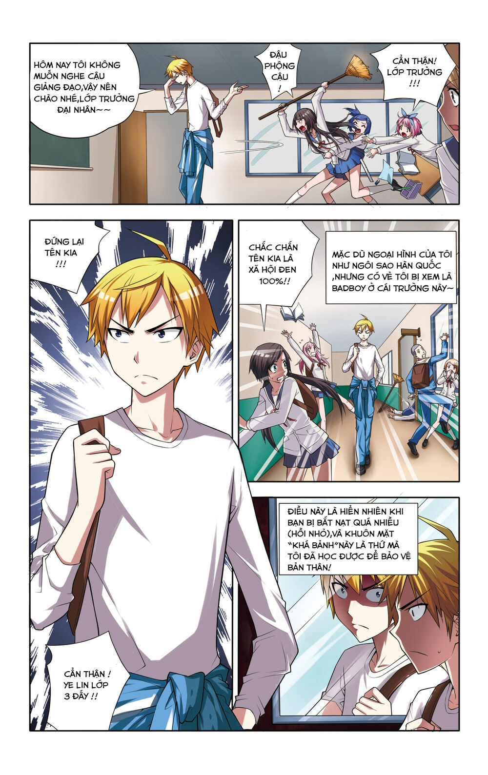 Tôi Sẽ Không Bao Giờ Để Con Gái Bắt Nạt Chapter 1 - Trang 2