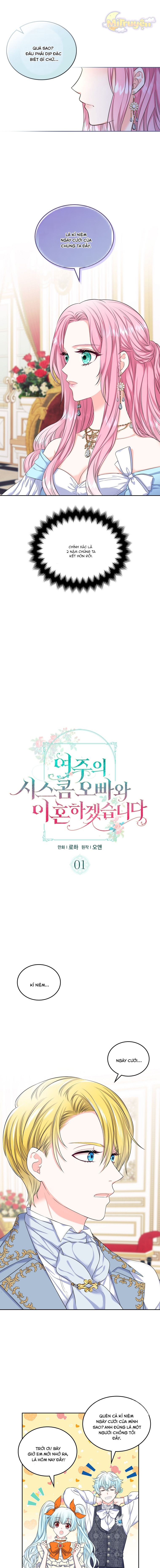 Tôi Sẽ Ly Hôn Với Anh Trai Nữ Chính Chapter 1 - Trang 2