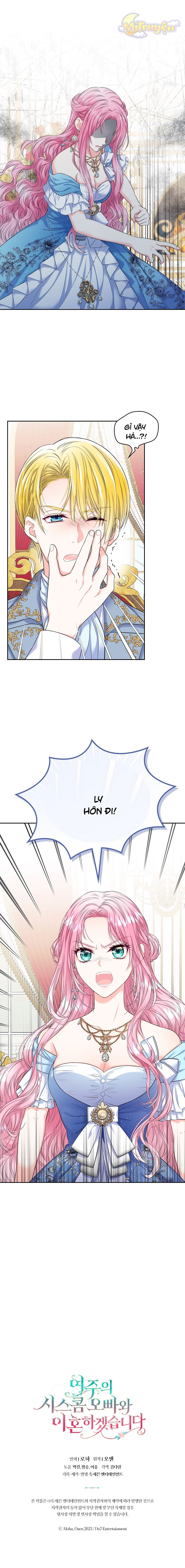 Tôi Sẽ Ly Hôn Với Anh Trai Nữ Chính Chapter 1 - Trang 2