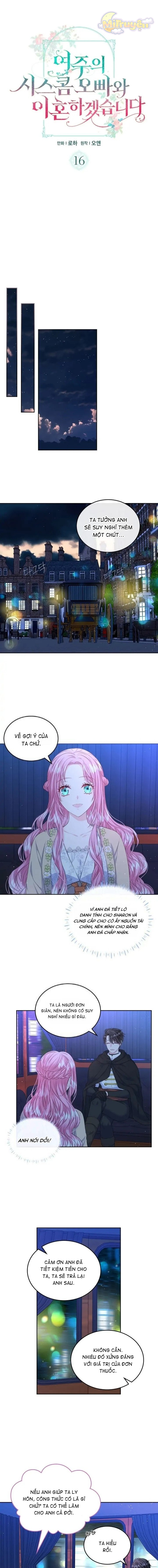 Tôi Sẽ Ly Hôn Với Anh Trai Nữ Chính Chapter 16 - Trang 2