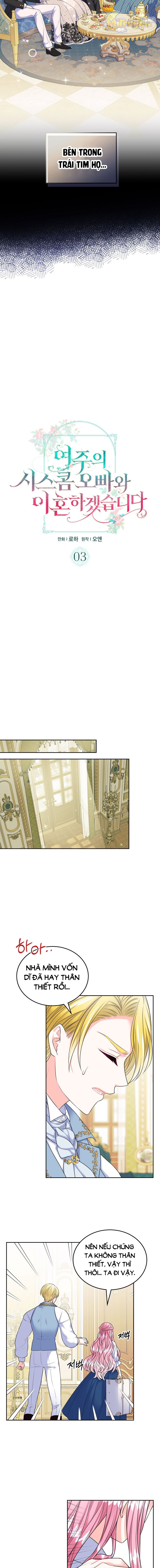 Tôi Sẽ Ly Hôn Với Anh Trai Nữ Chính Chapter 3 - Trang 2