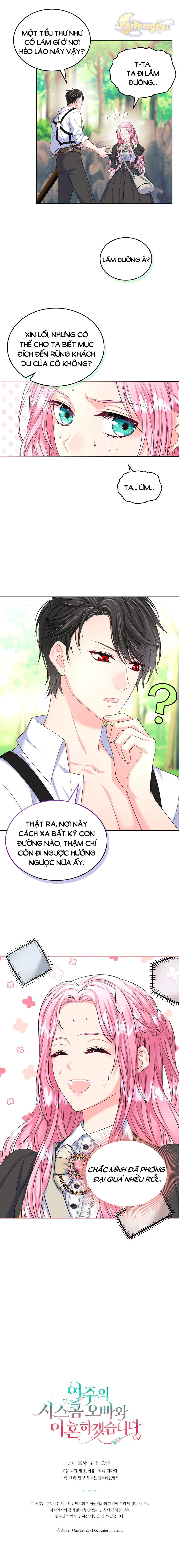 Tôi Sẽ Ly Hôn Với Anh Trai Nữ Chính Chapter 5 - Trang 2