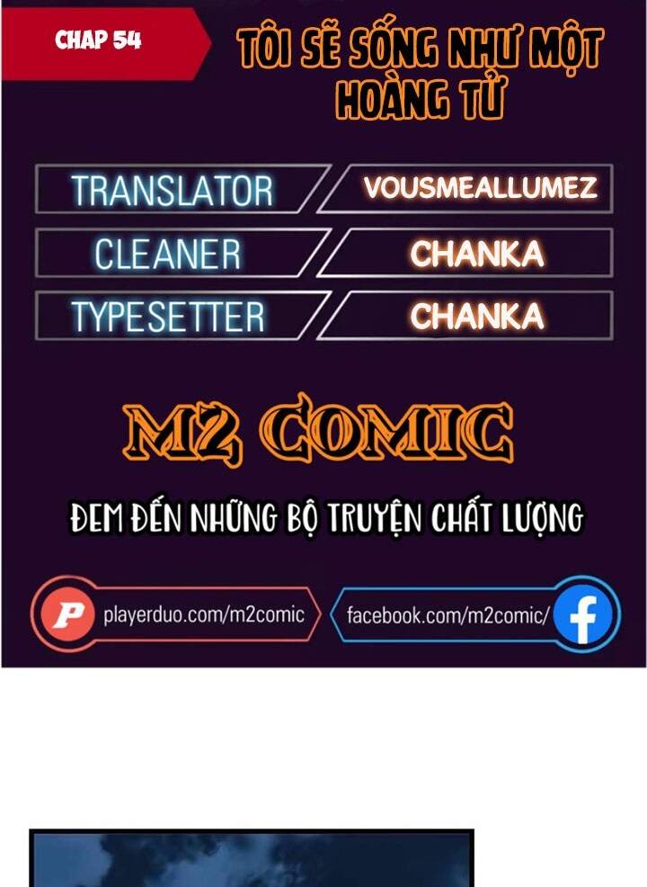 Tôi Sẽ Sống Như Một Hoàng Tử Chapter 54 - Trang 2