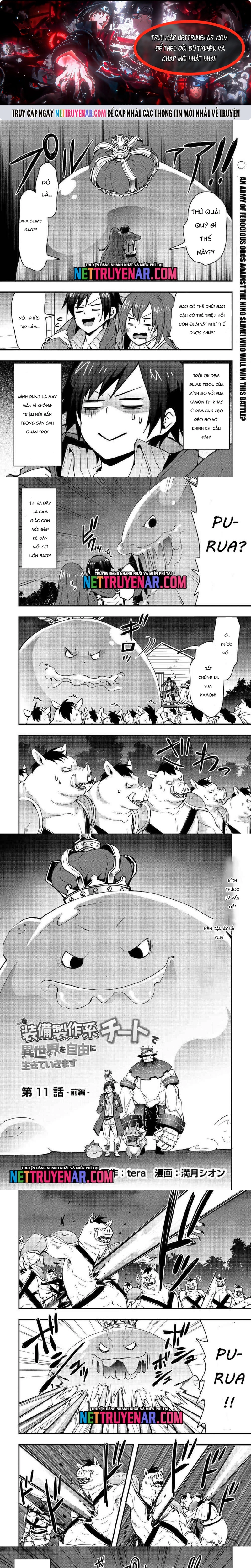 Tôi Sẽ Sống Tự Do Ở Thế Giới Khác Với Kỹ Năng Chế Tạo Trang Bị Chapter 11 - Trang 2
