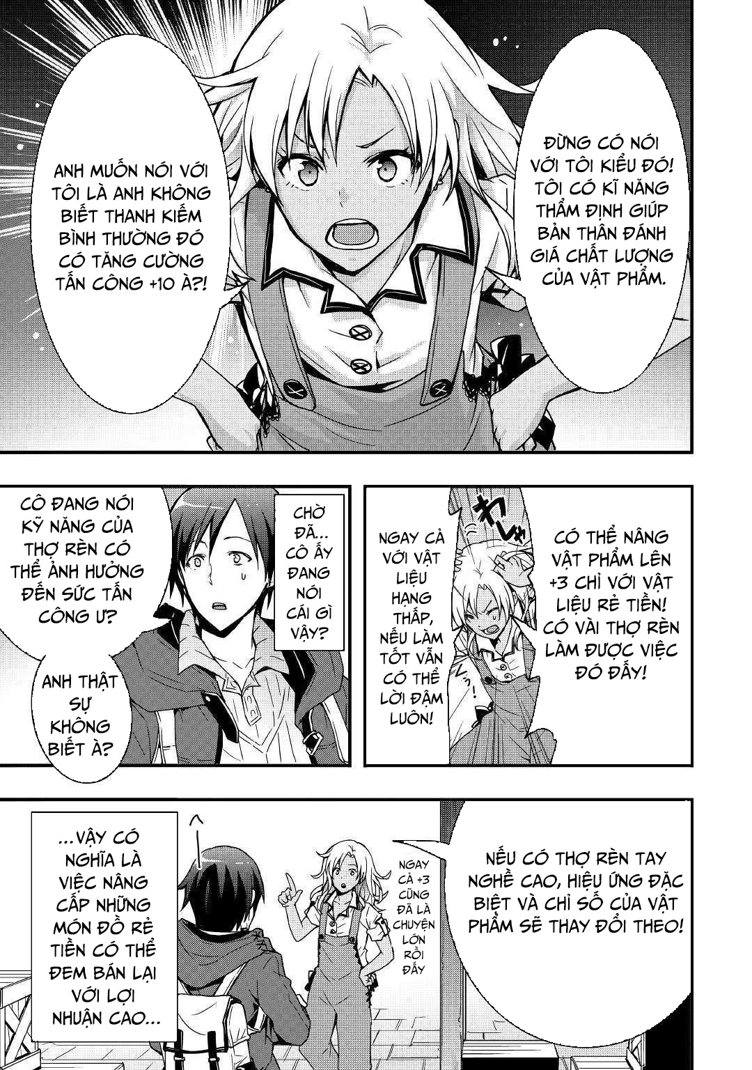 Tôi Sẽ Sống Tự Do Ở Thế Giới Khác Với Kỹ Năng Chế Tạo Trang Bị Chapter 3 - Trang 2