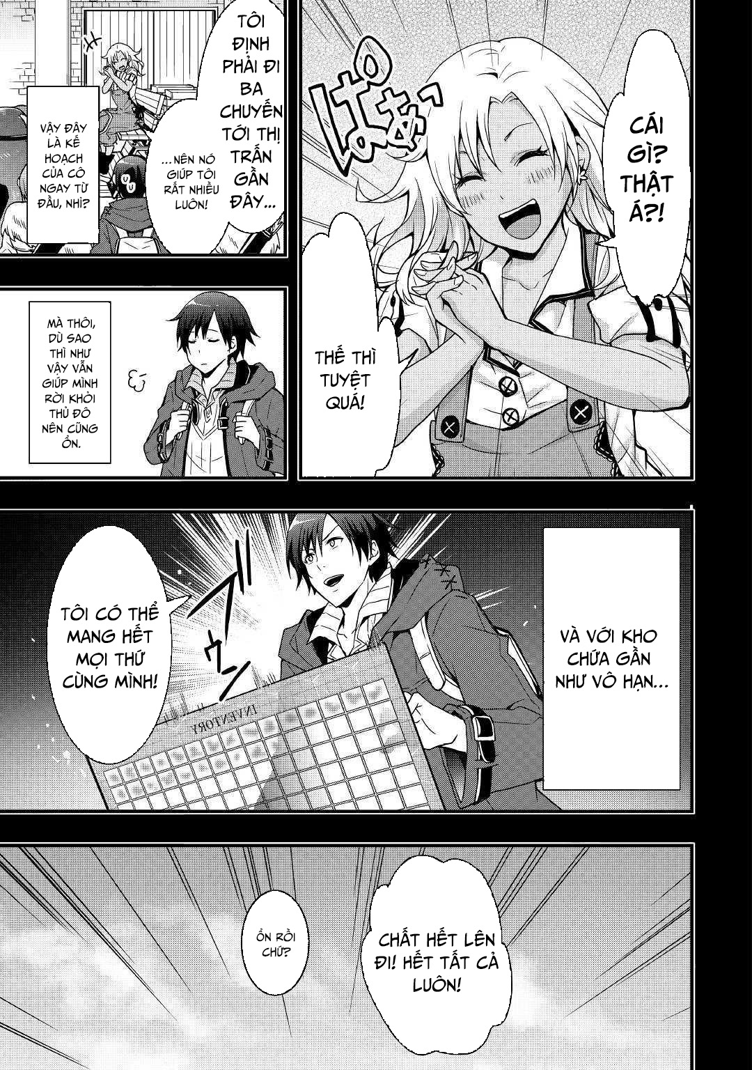 Tôi Sẽ Sống Tự Do Ở Thế Giới Khác Với Kỹ Năng Chế Tạo Trang Bị Chapter 3 - Trang 2