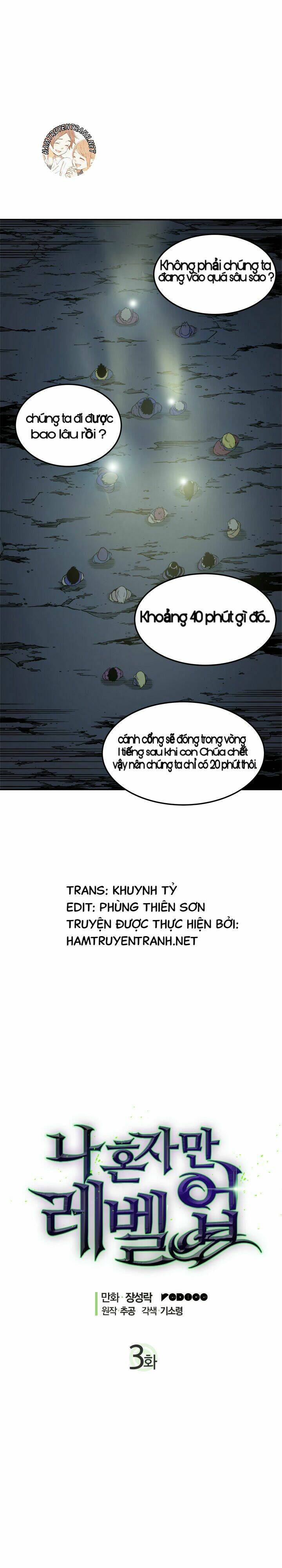 Tôi Thăng Cấp Một Mình Chapter 3 - Trang 2