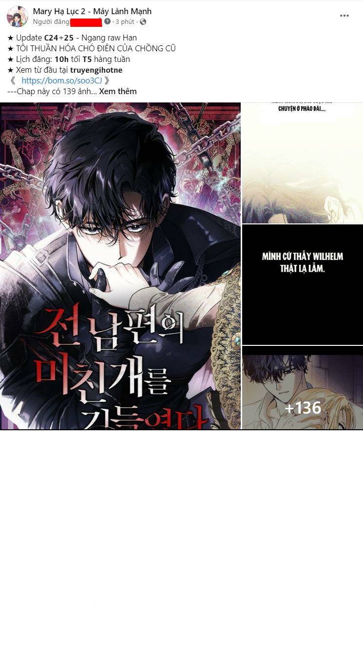 Tôi Thuần Hóa Chó Điên Của Chồng Cũ Chapter 24.2 - Trang 2