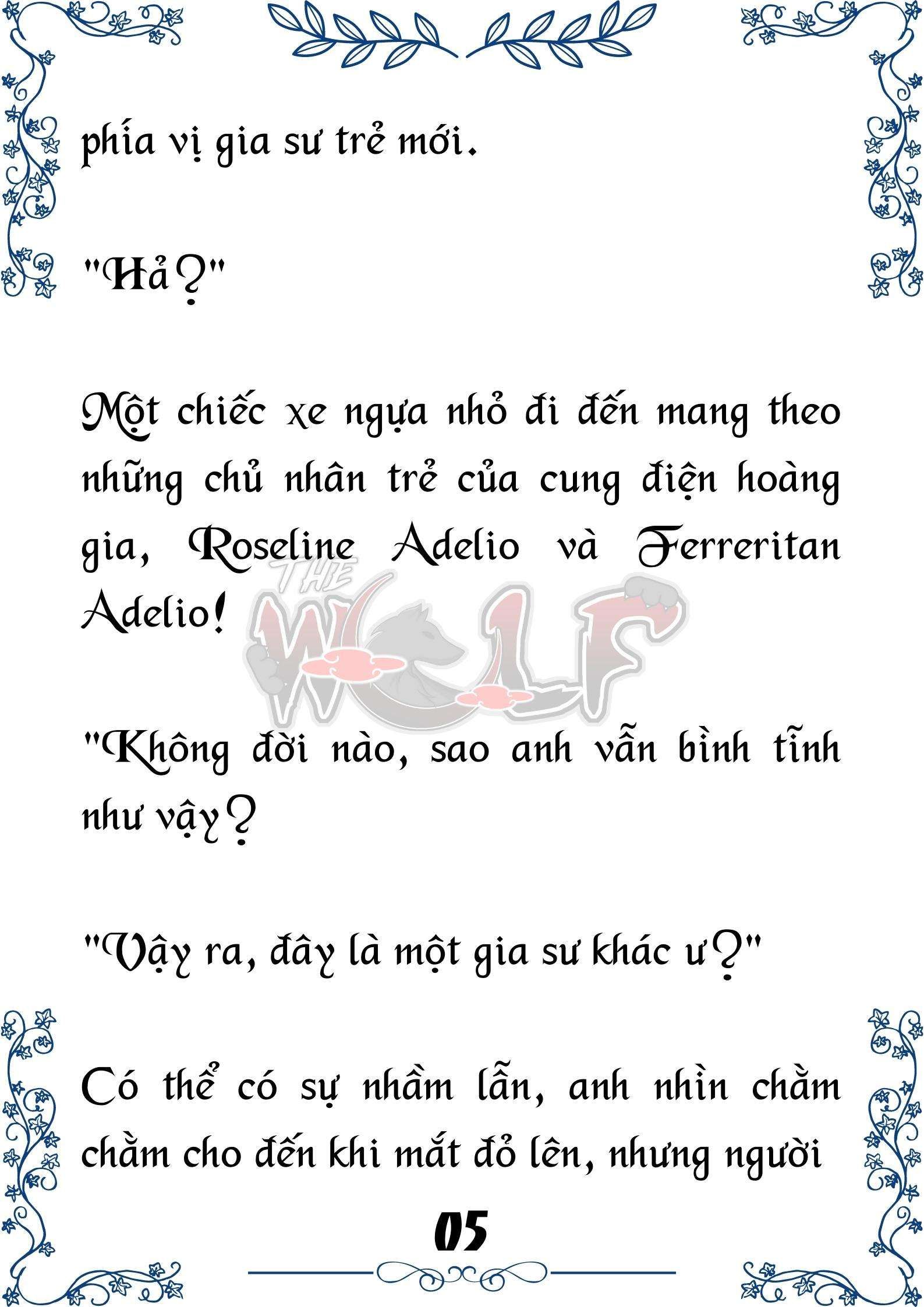 Tôi Trở Thành Gia Sư Của Cặp Song Sinh Hoàng Gia Chapter 0 - Trang 2