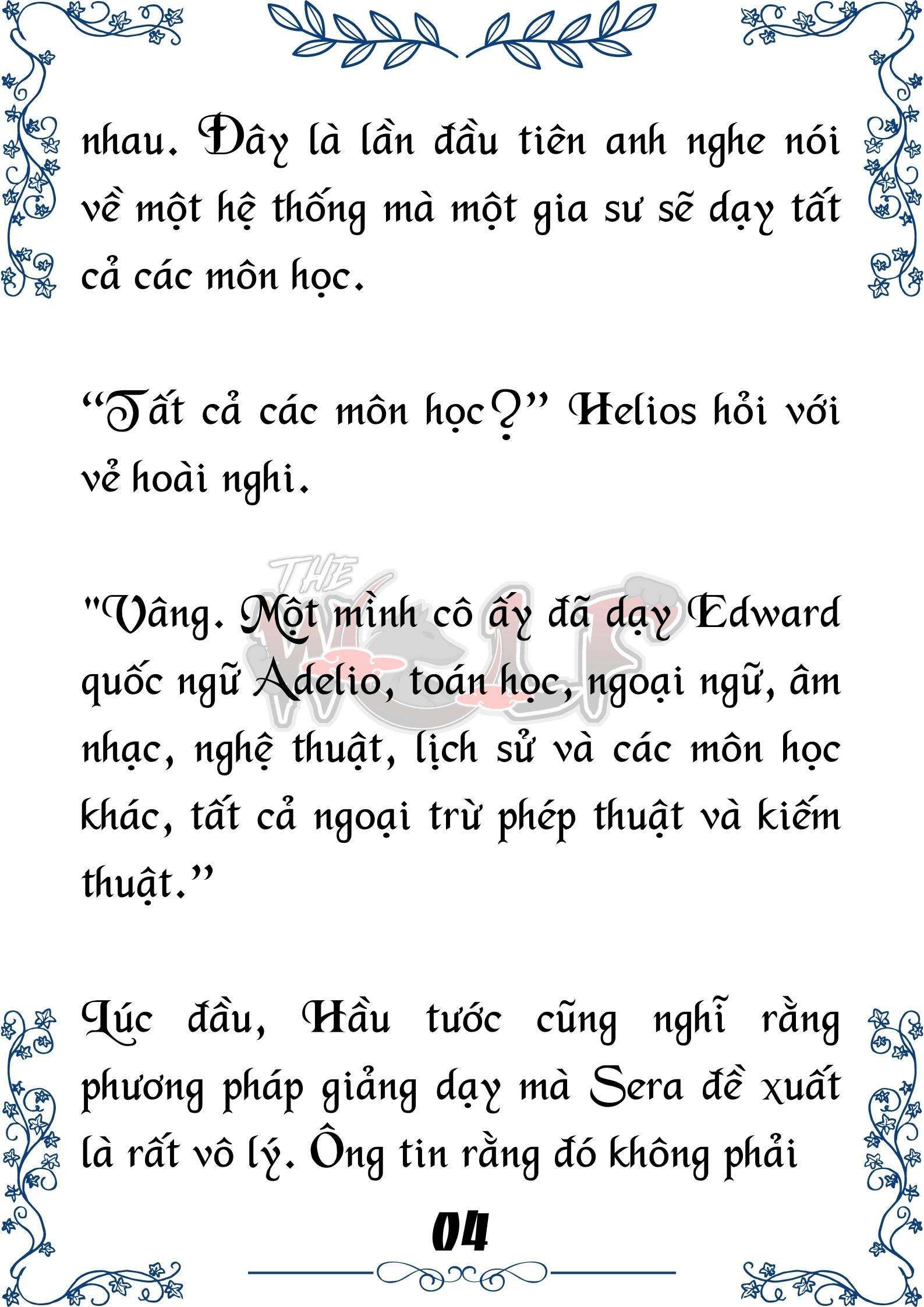 Tôi Trở Thành Gia Sư Của Cặp Song Sinh Hoàng Gia Chapter 12 - Trang 2