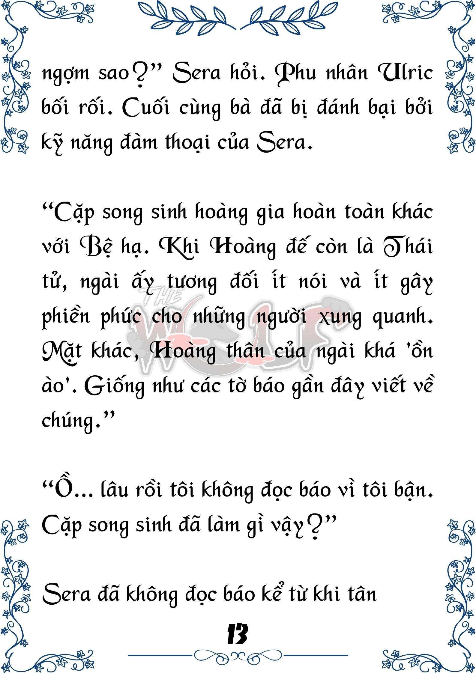Tôi Trở Thành Gia Sư Của Cặp Song Sinh Hoàng Gia Chapter 13 - Trang 2