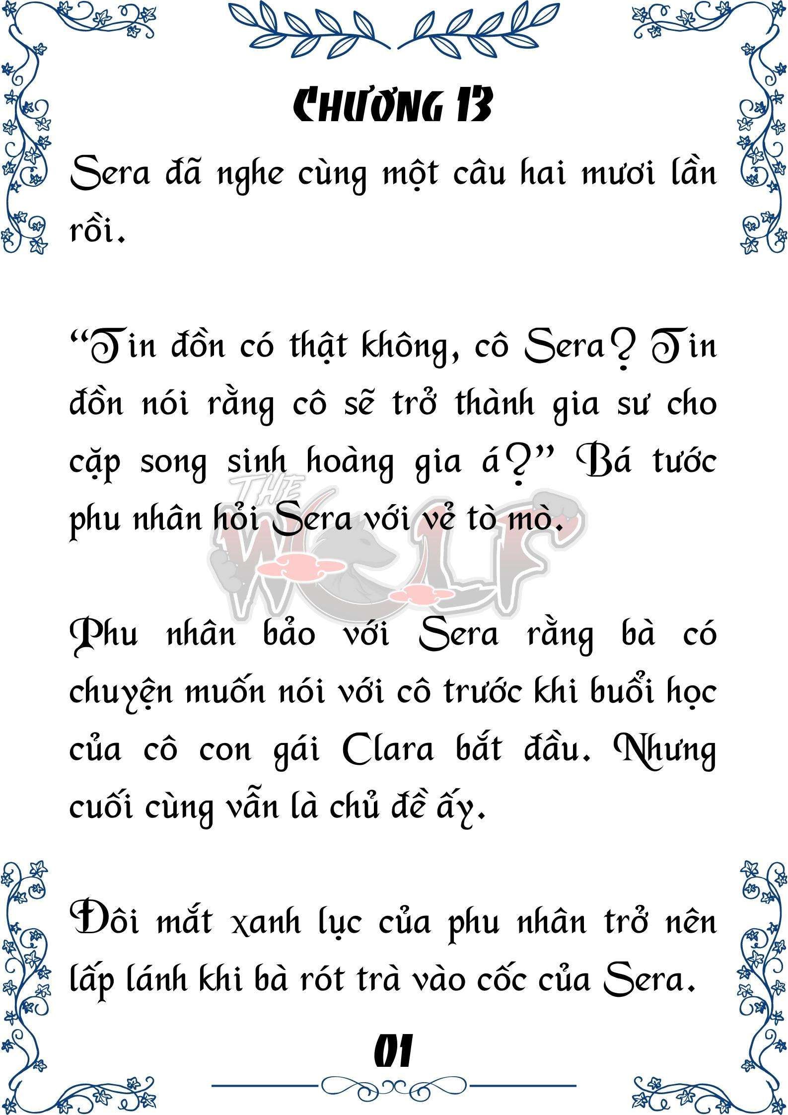 Tôi Trở Thành Gia Sư Của Cặp Song Sinh Hoàng Gia Chapter 13 - Trang 2